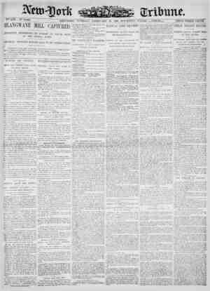 New York Tribune Newspaper February 20, 1900 kapağı