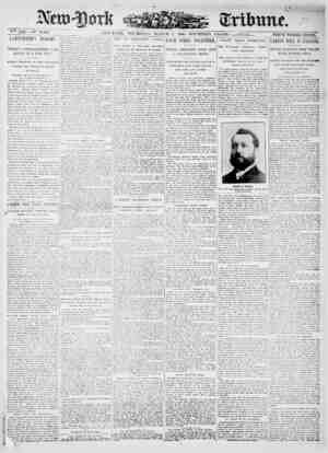 New York Tribune Newspaper March 1, 1900 kapağı