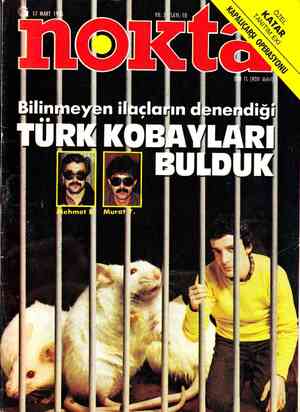 Nokta Dergisi 17 Mart 1985 kapağı