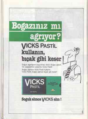  Boğazınız mı VICKS PASTİL kullanın, bıçak gibi keser | Soğuk algınlığının kaçınılmaz derdi: Boğaz ağrısı!.. Ve vazgeçilmez