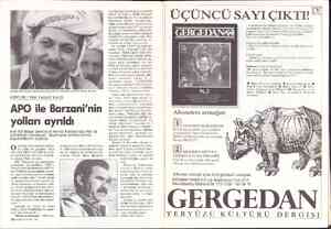  Ğ Kardeşi İdris'in ölümünden sonra Irak KOP'nin liderliğini üstlenen Mesut Barzani KÜRTLER / PKK YALNIZ KALDI APO ile...