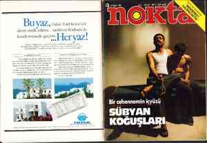 Nokta Dergisi 24 Mayıs 1987 kapağı