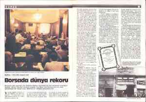  Bugünlerde oynayan oynamayan herkes İMKB'de olup biteni can kulağı ile izliyor BORSA / YENİ BİR KUMAR MI? Borsada dünya...