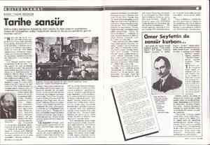  KULTUR-SANAT BASIN / YASAK BELGELER Tarihe sansür 2000'e Doğru dergisinin Atatürk'ün Kürt sorunu ile ilgili sözlerini...