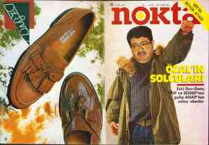 Nokta Dergisi 11 Ekim 1987 kapağı