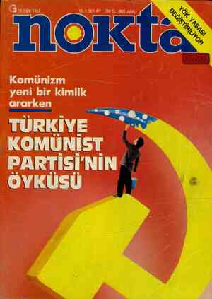 Nokta Dergisi 18 Ekim 1987 kapağı
