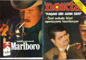 Nokta Dergisi 1 Kasım 1987 kapağı