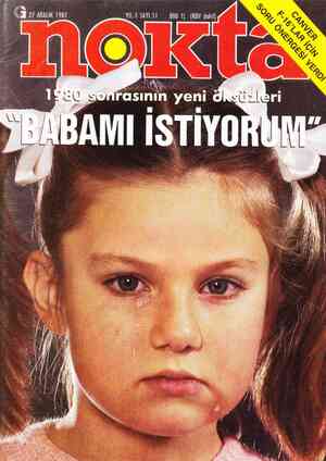 Nokta Dergisi 27 Aralık 1987 kapağı