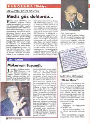  MUHALEFETİN GÖVDE GÖSTERİSİ Meclis göz doldurdu... afta içinde TBMM'de yeni hükümet programı üzerine yapılan konuşmaların...