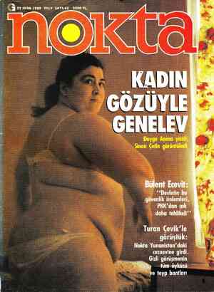 Nokta Dergisi 22 Ekim 1989 kapağı