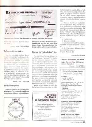  ( TurK TiCÂRET BANKASI A.$. — * l BU Cet Kumm 154 *ğ ' »< ') i4 * (ga&' KEŞİDE &ââiy& TaRiHİ 20-12-1989 TÜRK LİRASI — A1000zL