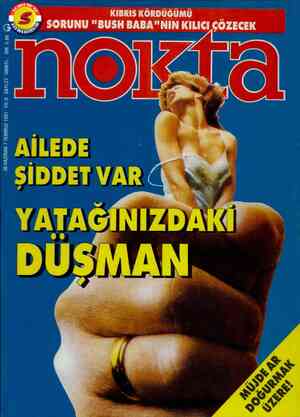  ““f Flğy> — _Ç K KIBRIS KÖRDÜĞÜMÜ K SORUNU "BUSH BABA"NIN KILICI ÇÖZECEK Kİ SS ,_86 5 ÇA %,,” 30 HAZİRAN-7 TEMMUZ 1991 YIL:9