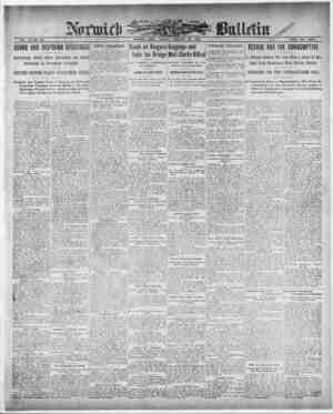 Norwich Bulletin Newspaper 23 Şubat 1909 kapağı