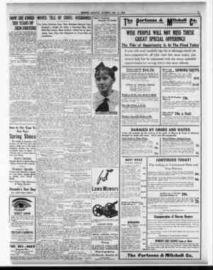  NORWICH BULLETIN, SATURDAY, MAY 8, 1915 m m ENDED TEN YEARS OF i - , . SKIN-TORTURE Oct 2 1914 "I had czem,on my tfaca for