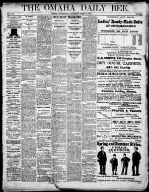 Omaha Daily Bee Newspaper June 10, 1874 kapağı