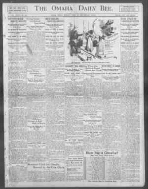 Omaha Daily Bee sayfa 1