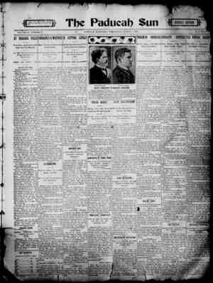 Paducah Sun Newspaper March 5, 1902 kapağı