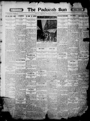 Paducah Sun Newspaper March 19, 1902 kapağı