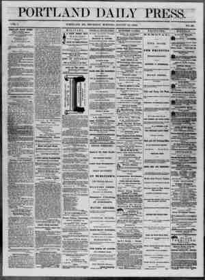 Portland Daily Press Newspaper August 14, 1862 kapağı