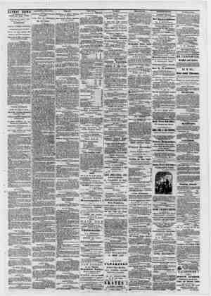  1ATEST NEWS BY TELEGUAPII TO THE PORTLAND DAILY PRESS. -—---—' Monday Morning, January 7, 1867. WASHINGTON. Issue of national