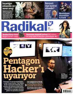 Radikal Gazetesi 10 Mayıs 2013 kapağı