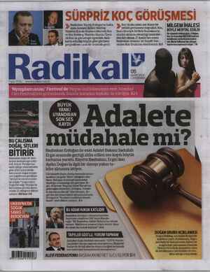 Radikal Gazetesi 5 Mart 2014 kapağı