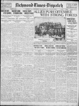 Richmond Times Dispatch Newspaper 16 Aralık 1914 kapağı