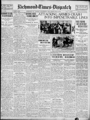 Richmond Times Dispatch Newspaper 27 Aralık 1914 kapağı