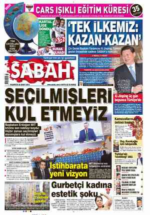 Sabah sayfa 1