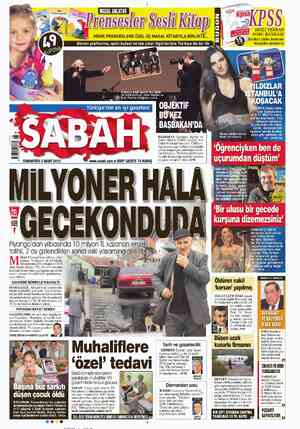 Sabah sayfa 1