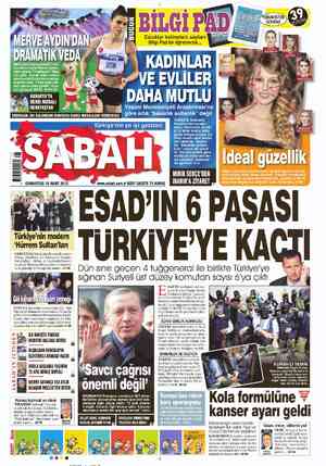Sabah sayfa 1