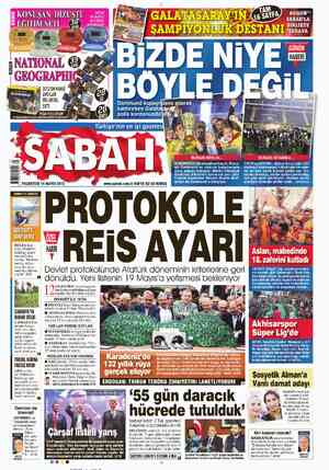 Sabah sayfa 1