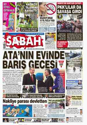  PKK'LILAR DA SAVASA GİRDİ N KAYBETTİ E SARACG)GLU (Star ıvnda oynadığı al$ SİGARAYI BIRAK 10 YIL FAZLA YAŞA İNGİLTERE'DE...