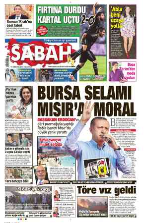 Sabah sayfa 1