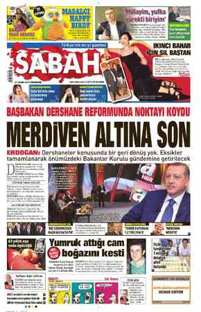 Sabah sayfa 1