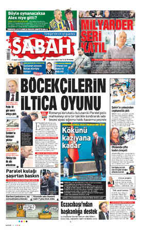 Sabah sayfa 1