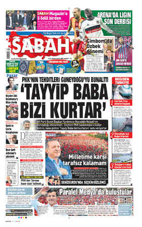 Sabah sayfa 1