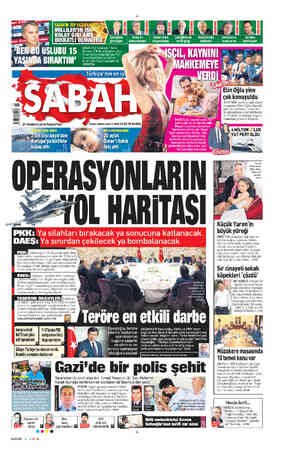 Sabah sayfa 1