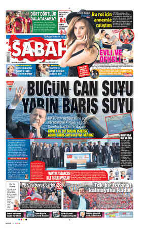 Sabah sayfa 1