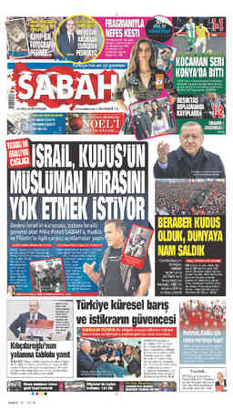 Sabah sayfa 1