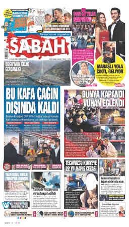 Sabah sayfa 1