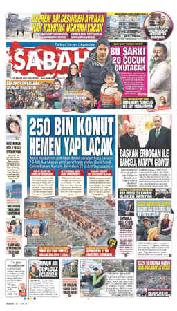  Emine Doğu HASTANEDE DEĞİL 5 YILDIZLI OTELDEYİM HATAY'DA 138 saat sonra enkaz- dan çıkarıldığında “Beni özel has- taneye...