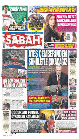 Sabah sayfa 1
