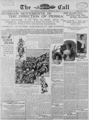 The San Francisco Call Newspaper January 11, 1900 kapağı