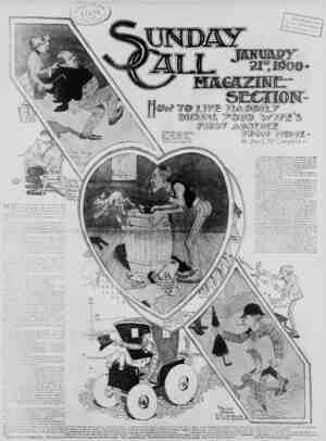 The San Francisco Call Newspaper January 21, 1900 kapağı