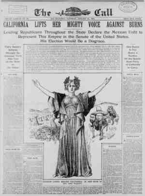 The San Francisco Call Newspaper January 27, 1900 kapağı
