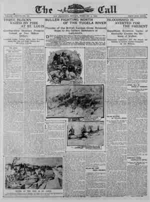The San Francisco Call Newspaper February 5, 1900 kapağı