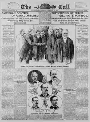 The San Francisco Call Newspaper February 6, 1900 kapağı