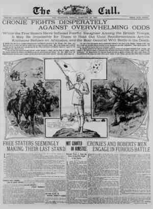 The San Francisco Call Newspaper February 23, 1900 kapağı