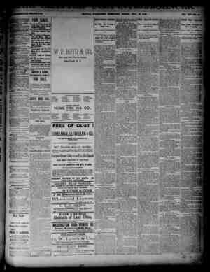 The Seattle Post-Intelligencer Newspaper July 20, 1888 kapağı